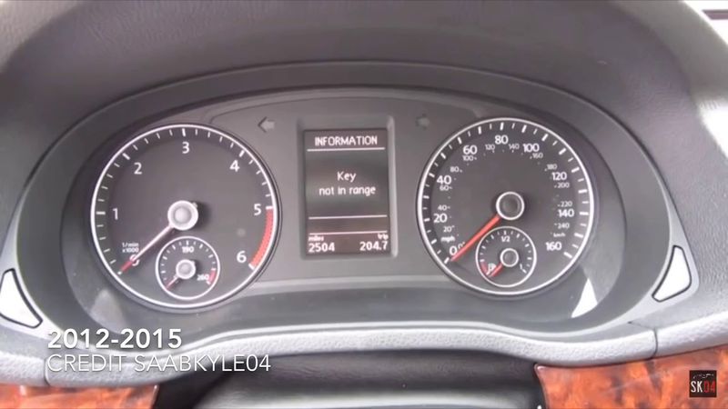 Evolution of Volkswagen Passat chimes