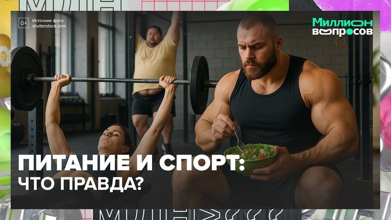 Как правильно питаться и тренироваться? Ответы нутрициолога и тренера Реутова | Миллион вопросов