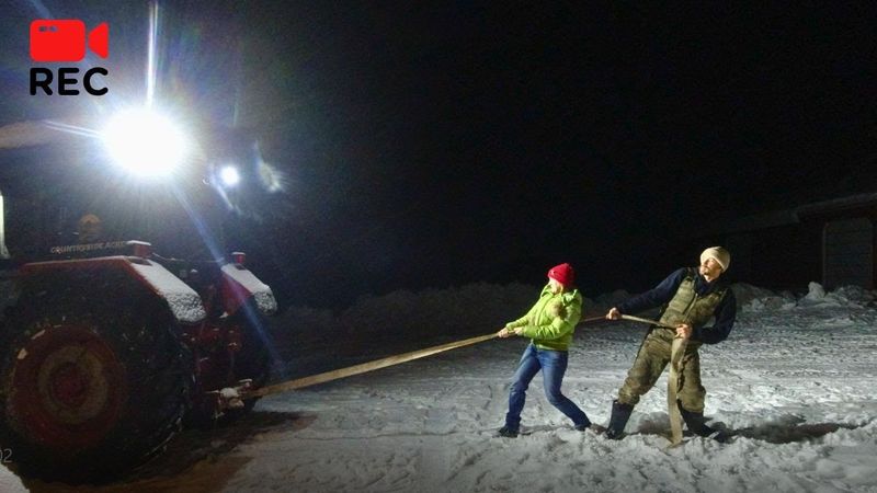 Extreme Winter Farm Day ❄️ –20° and Holding Down the Farm Alone