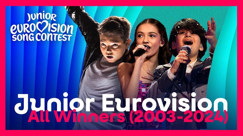 All 22 Junior Eurovision Winners from 2003 - 2024