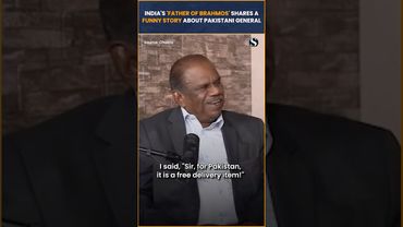 'For Pakistan, It's FREE!' BrahMos Scientist's Funny Story of Meeting Pakistani General #shorts