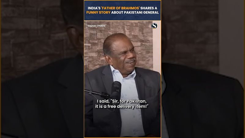 'For Pakistan, It's FREE!' BrahMos Scientist's Funny Story of Meeting Pakistani General #shorts