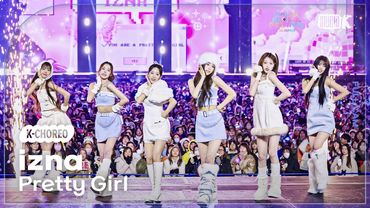 [K-Choreo 4K] 이즈나 직캠 'Pretty Girl (*원곡: 카라)' (izna Choreography) @뮤직뱅크글로벌페스티벌 251230