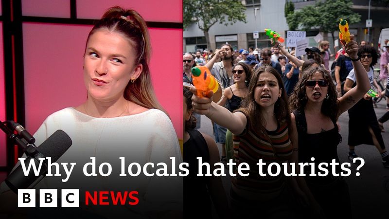 What is behind the rise in anti-tourism protests? | BBC News