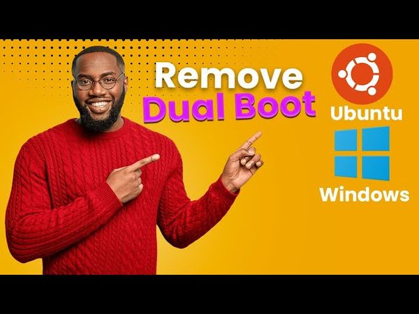 How to Remove Dual Boot Operating System