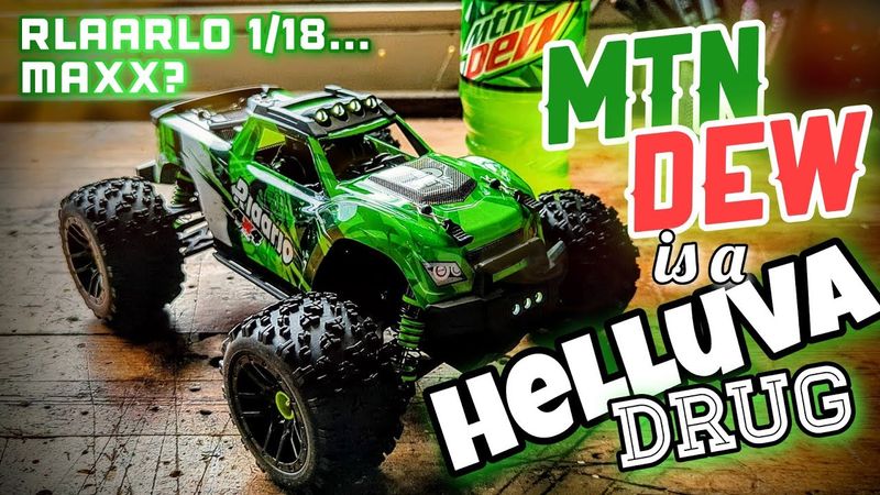 RLAARLO 1/18 'Micro' MAXX & the Temple of DEW!! 🤯