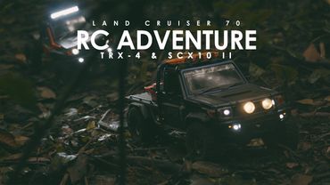 E3S-RC LAND CRUISER 70 TRX-4 & SCX10 III / RC ADVENTURE TROPICAL FOREST