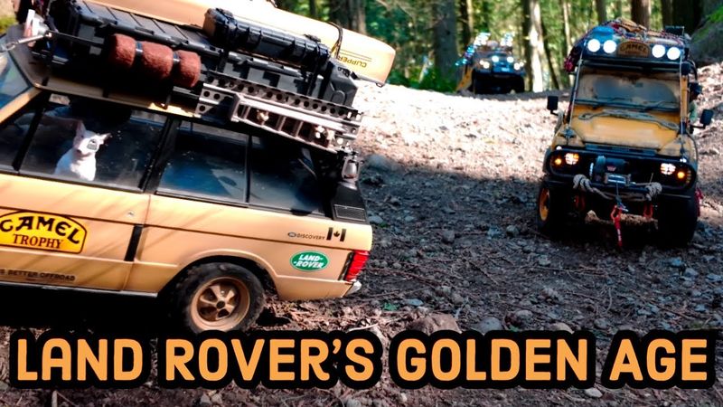 Land Rover’s Glory Days: RC Camel Trophy Adventure in the Forest