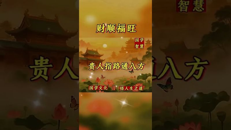 《财顺富旺》财来顺！富临旺！接了！转发！功德无量！记得订阅！#正能量  #民间文化 #道家文化 #佛教文化 #国学智慧 #国学 #国学经典 #悟人生之道#人生感悟 #发财 #转运 #语言力量