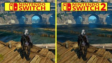 The Witcher 3 Nintendo Switch vs Switch 2 Graphics Comparison | Backward Compatibility Test