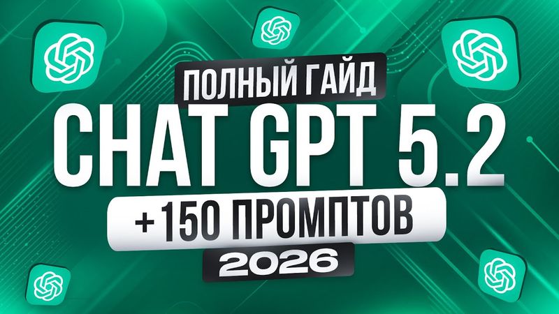 ChatGPT 5.2 — краткий практический гайд за 30 минут