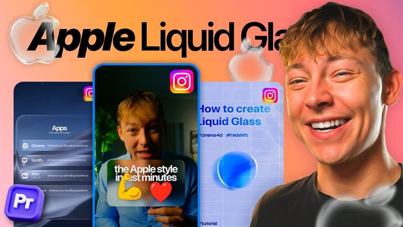 How I Make Apple Liquid Effect In Premiere Pro 2025 (No After Effects)