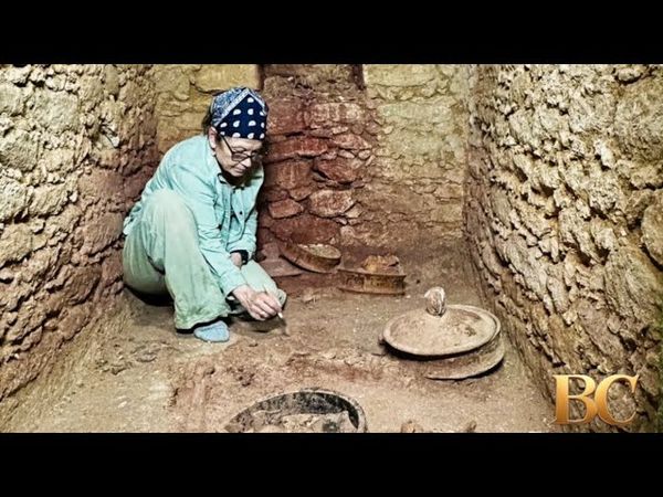 Archeologi marito e moglie scoprono la tomba di un antico sovrano