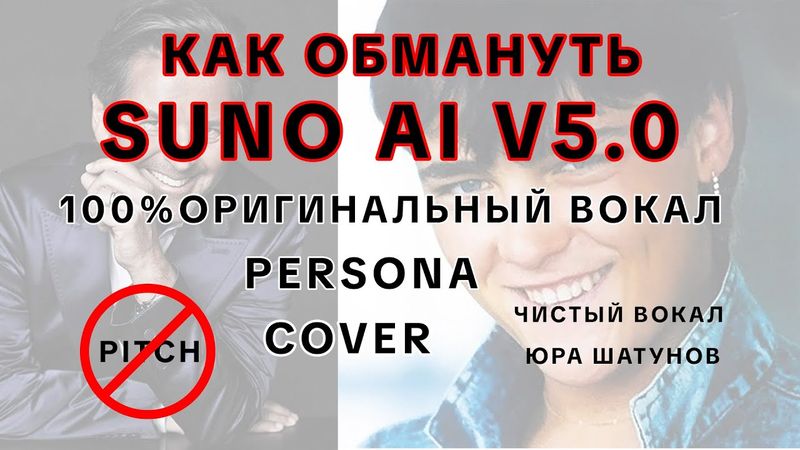 как обмануть suno ai v 5.0  [как пользоваться persona, cover suno ai v 5.0 ]