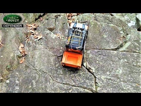 RC Car Xtra Speed D110 LandRover Defender Rock, Mud, Forest Trail