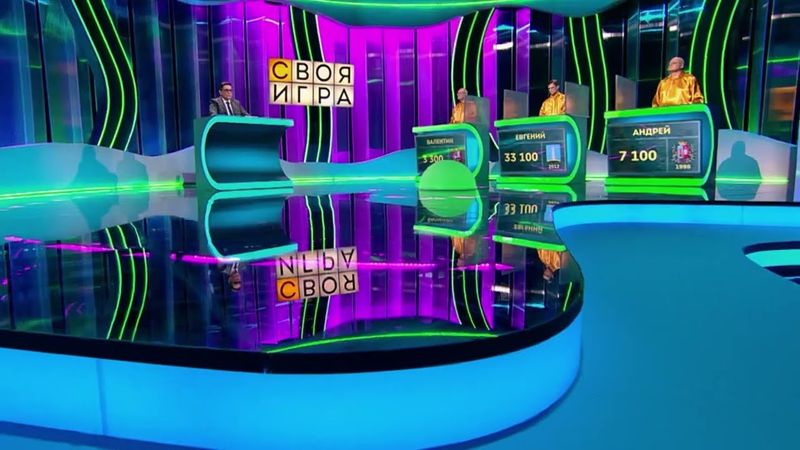 Оригинальные новые заставки телеигры "Своя игра" (с 30.03.2024)