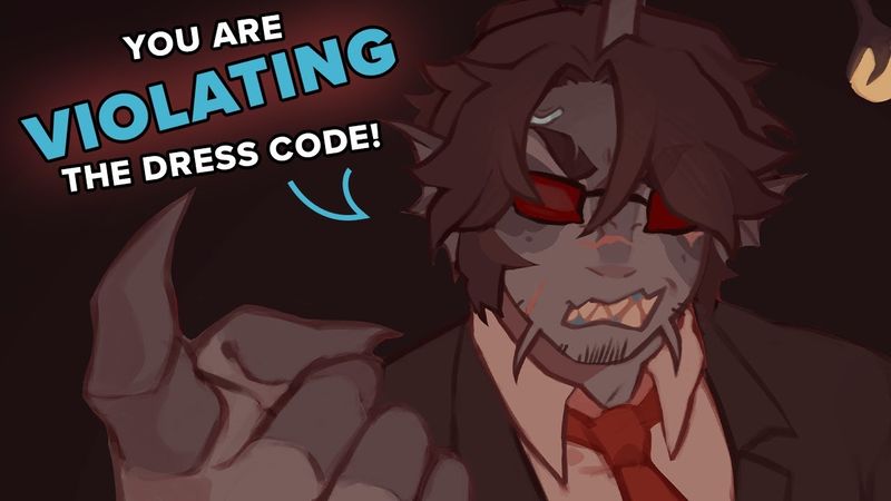 Artwork Dub - Ryu_Keith0 - "Bouncer" Sebastian (Roblox Pressure - The Raveyard)