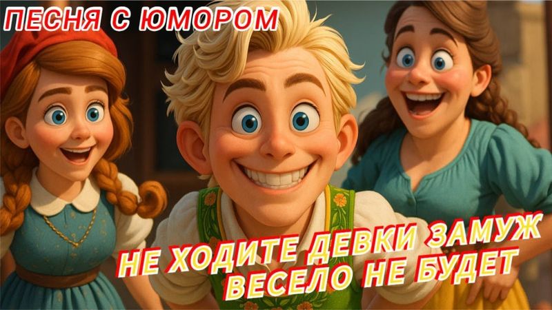 Не ходите, девки, замуж — весело не будет! Песня с огоньком и задором | Русская новинка 2025 💥