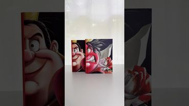 Hidden gems under the dust jackets! #disney #disneybooks #disneyvillains #booktube #booktok