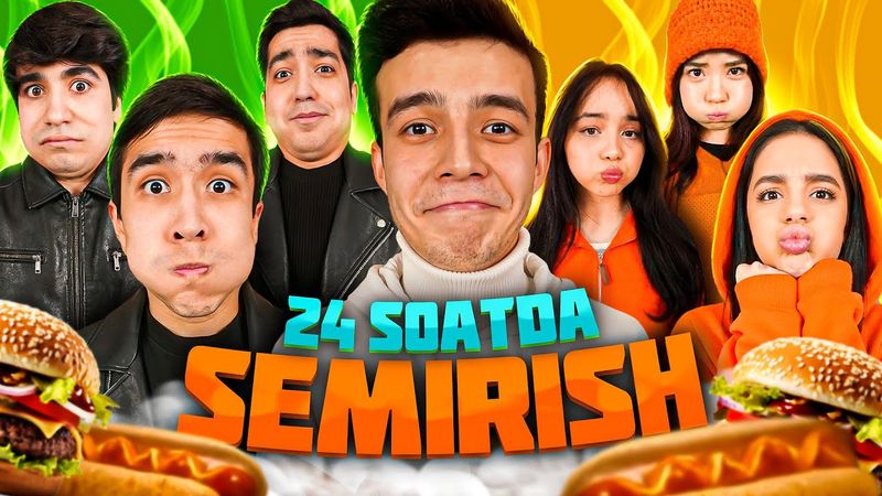 24 soatda kim ko’proq vazn yeg’ish FINAL | Uzkiy krug vs Qizlar