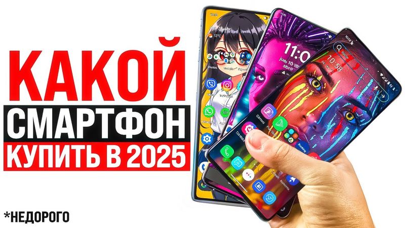 Какой НЕдорогой Смартфон Купить Весной 2025? Xiaomi, Samsung, iPhone - Какой смартфон выбрать