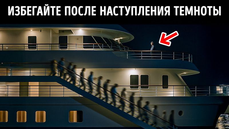 Темные уголки круизных лайнеров, о существовании которых вы даже не подозревали