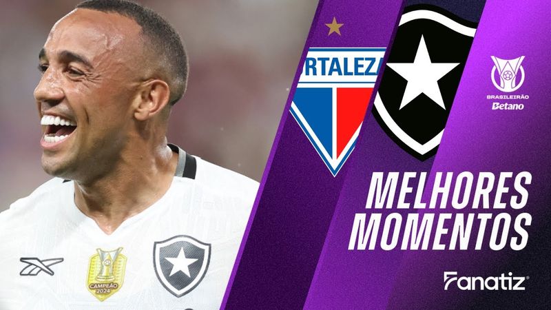 Fortaleza 0 x 5 Botafogo I Melhores momentos I Brasileirão 2025
