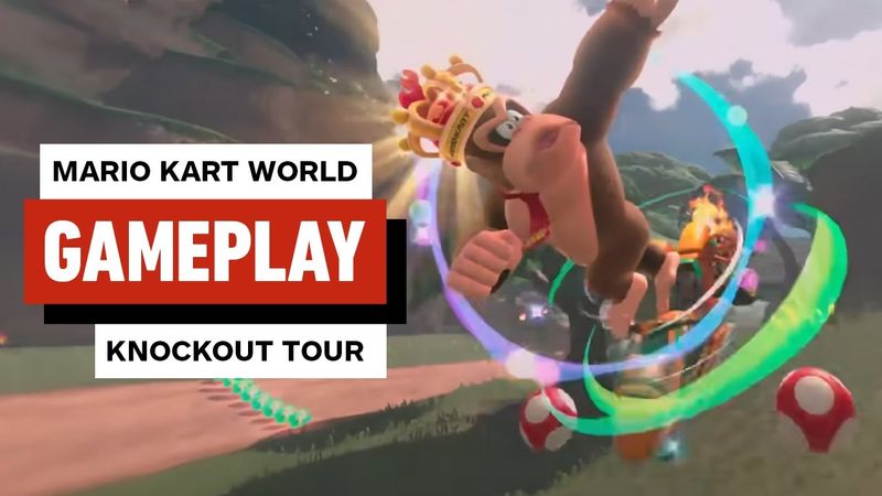 Mario Kart World: Watch a Full Knockout Tour at 150cc on Switch 2