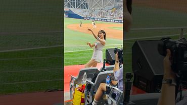 1회부터 포항항 아웃송 #이서윤 #이서윤치어리더#ktwiz #kt위즈 #kt위즈치어리더