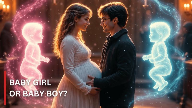 Harmione's Baby Gender Reveal 💖💙 Hogwarts Decides Tonight ✨