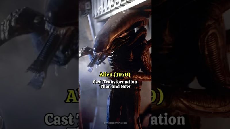 Alien (1979) - Legendary Cast Transformation Then and Now