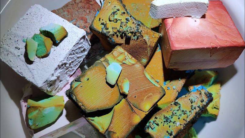 Sleep Soothing Song#好梦音符#捏粉笔助眠