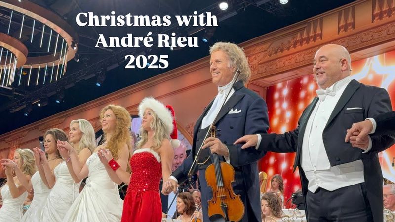 2025 Christmas With André Rieu, opening weekend - Front Row View