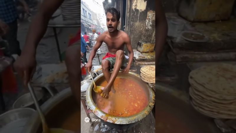 indian street food dirtiest indian street food dirty #shorts #food #india #streetfood