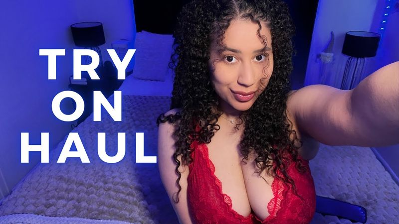 [4K] GRWM | Transparent Try On Haul 2024 with Miss Caramel Peach