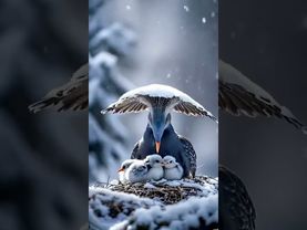 【祝願看到此片的你，遇見能為你遮風擋雨的人，福運連連財路亨通！】#萬物皆有靈性 #神奇動物 #見者好運 #唯美意境 #擔當 #正能量 #孝心