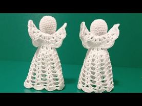 👼👼👼 Ангелочек Крючком. Первая часть. Крючок. Крючок для начинающих. Ангел крючком.
