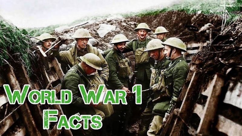 WORLD WAR 1 FACTS | SUMMARY OF WW1 FOR KIDS