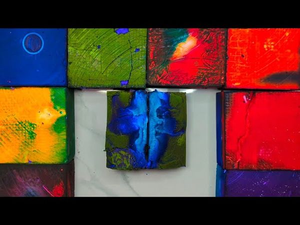 Crunchy Colors 💐 Multi Color Dyed Gym Chalk