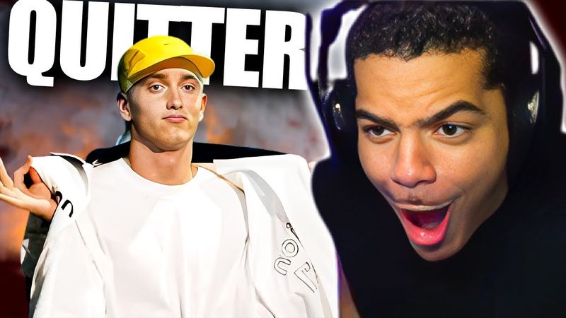 Gen Z Reacts to EMINEM DISS TRACK! QUITTER - Eminem (DIRTY)