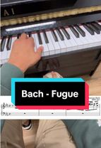 J. S. Bach - Fugue from “Prelude & Fugue in C minor BWV 847 (The Well...