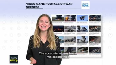 Fake war in Ukraine clips from video games mislead millions on social media