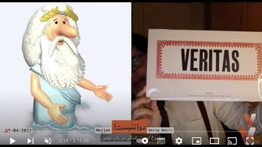 Persian_2Atheists_Veria Amiri_Zeus_15-04-2022 دوآتئیست وریا امیری_زئوس خدای خدایان_در مورد توهین