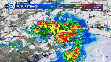 Another round of rain and storms is expected Wednesday