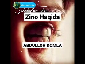 Juddayam Muhim Eshiting ! Zino Haqida #Zinoqilma #abdullohdomla  #solihondomla  #shukurullohdomla