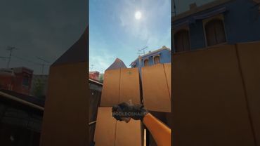 MARKET WINDOW SMOKE FROM MID #shorts #cs2