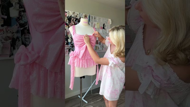 Making a dress for @Spencer.Barbosa!!