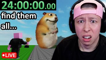 SPENDING 24 HOURS in FIND THE CHOMIKS (Part 1)