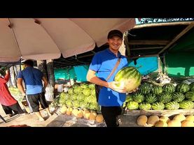 Кыргызстан.город Узген первый день вело путешествия.