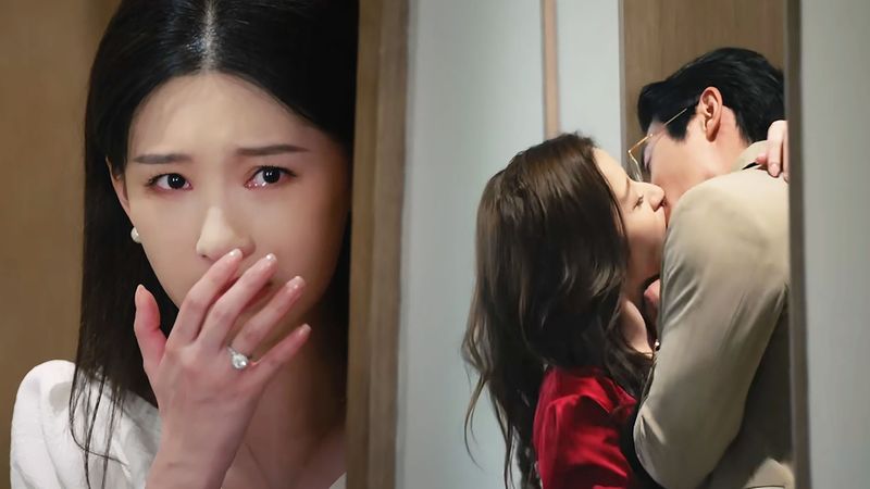 ¡La esposa vio a su marido teniendo una aventura con su mejor amiga!